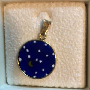Antica Murrina Venezia Stars - moon Pendant 1”-NWOT